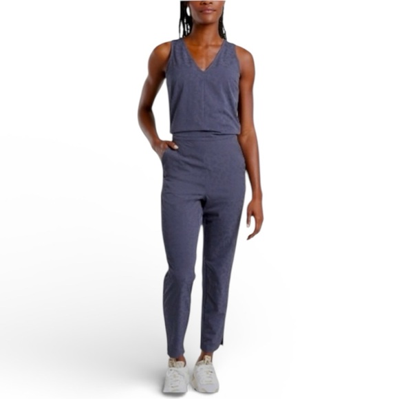 Athleta Pants - Athleta Brooklyn Textured Jumpsuit